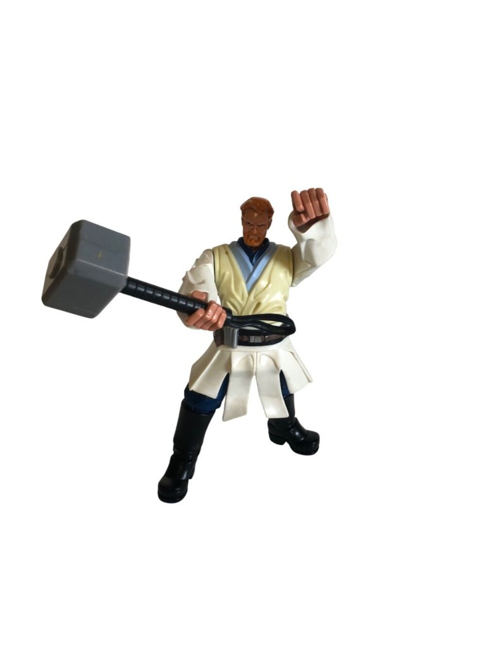 Star Wars Obi-Wan Kenobi Action Figure With Hammer 7in